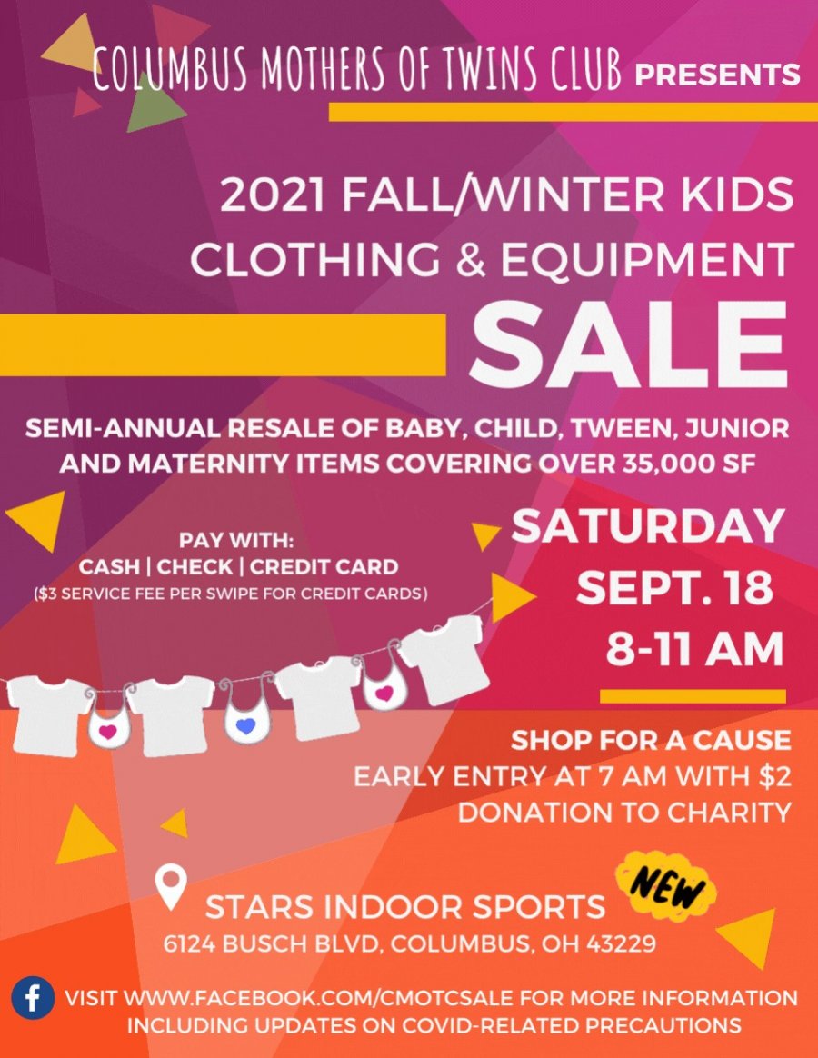 CMOTC 2021 Fall and Winter Clothing and Equipment Sale