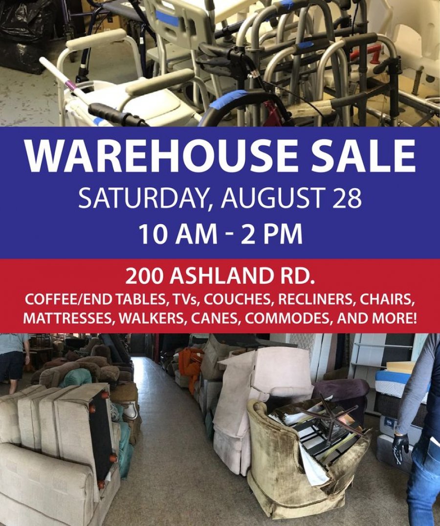 Love INC of Greater Mansfield Warehouse Sale