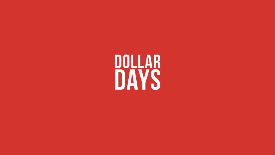 Uptown Cheapskate Dollar Days Sale - Dublin