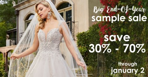 Wendy's Bridal Cincinnati Big End-Of-Year Sample Sale