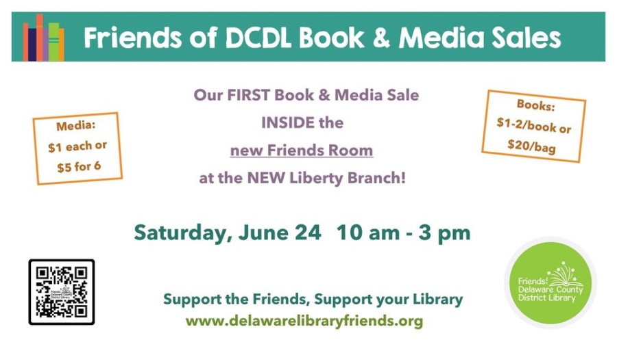 Friends of the Delaware Library Book and Media Sale