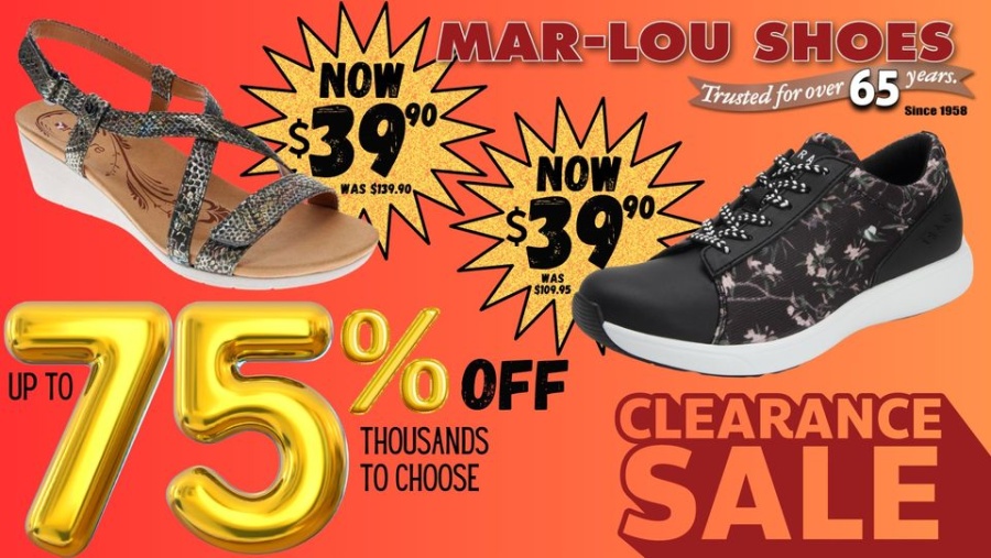 The Great Mar-Lou Shoes Summer Clearance Sale