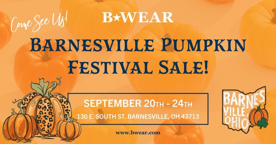 B-Wear Barnesville Pumpkin Festival Sale