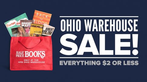 Half Price Books South Ohio Warehouse Sale