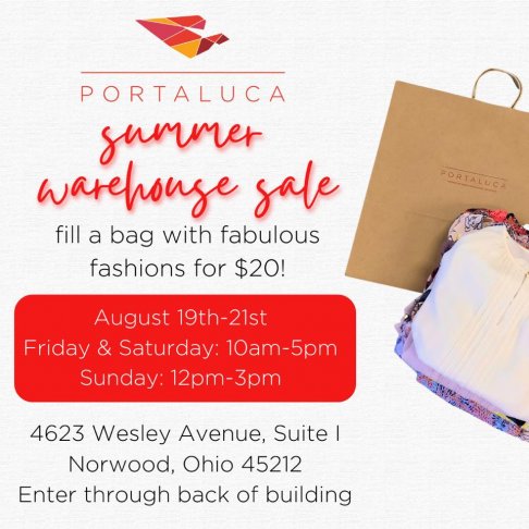 Portaluca Summer Warehouse Sale