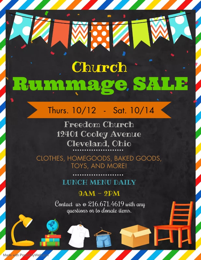 Freedom Church Rummage Sale