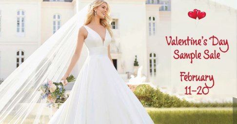 Wendy's Bridal Columbus Valentine's Day Sample Sale