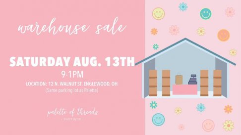 Palette of Threads Boutique Warehouse Sale
