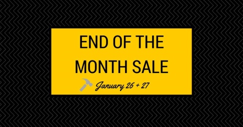 The Stock Pile End of the Month Sale
